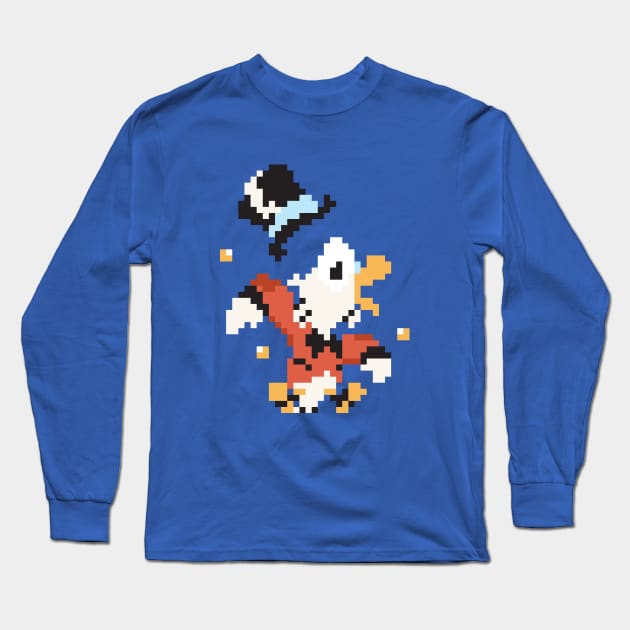 McDuck Hunt Modern Long Sleeve T-Shirt by thom2maro